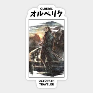 Olberic Octopath Traveler Sticker